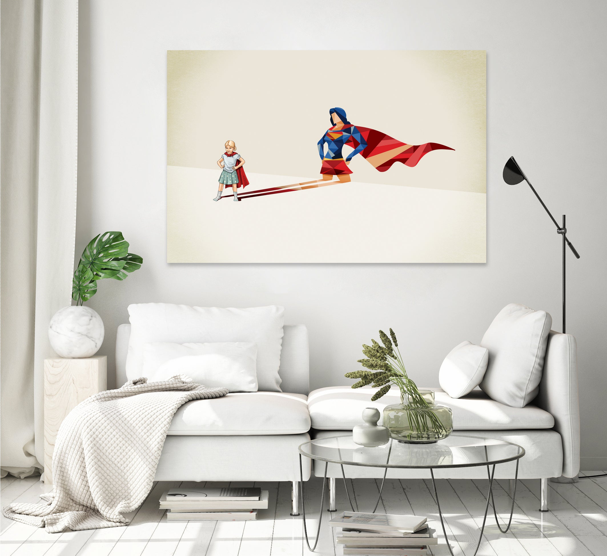 Heroine by Jason Ratliff on GIANT ART - red digital painting