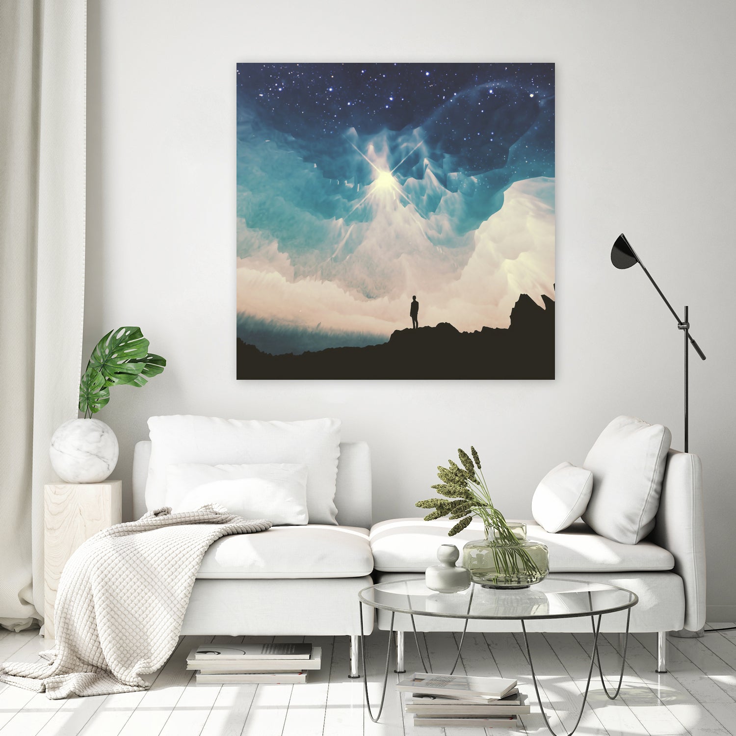 Stars by Annisa Tiara Utami on GIANT ART - blue digital drawing