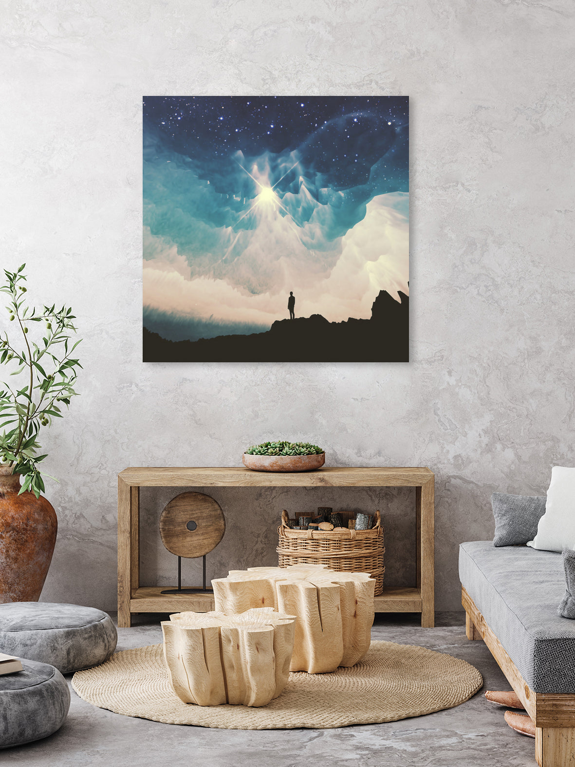 Stars by Annisa Tiara Utami on GIANT ART - blue digital drawing