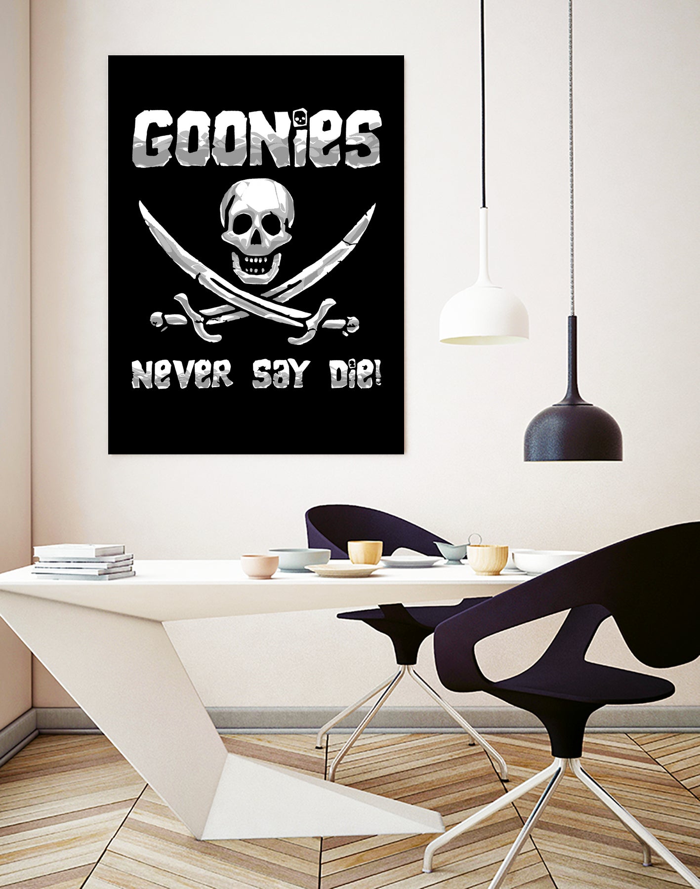 The Goonies by Nikita Abakumov on GIANT ART - black digital painting
