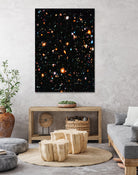 Hubble Ultra Deep Field by Ed Trickett on GIANT ART - black photo manipulation