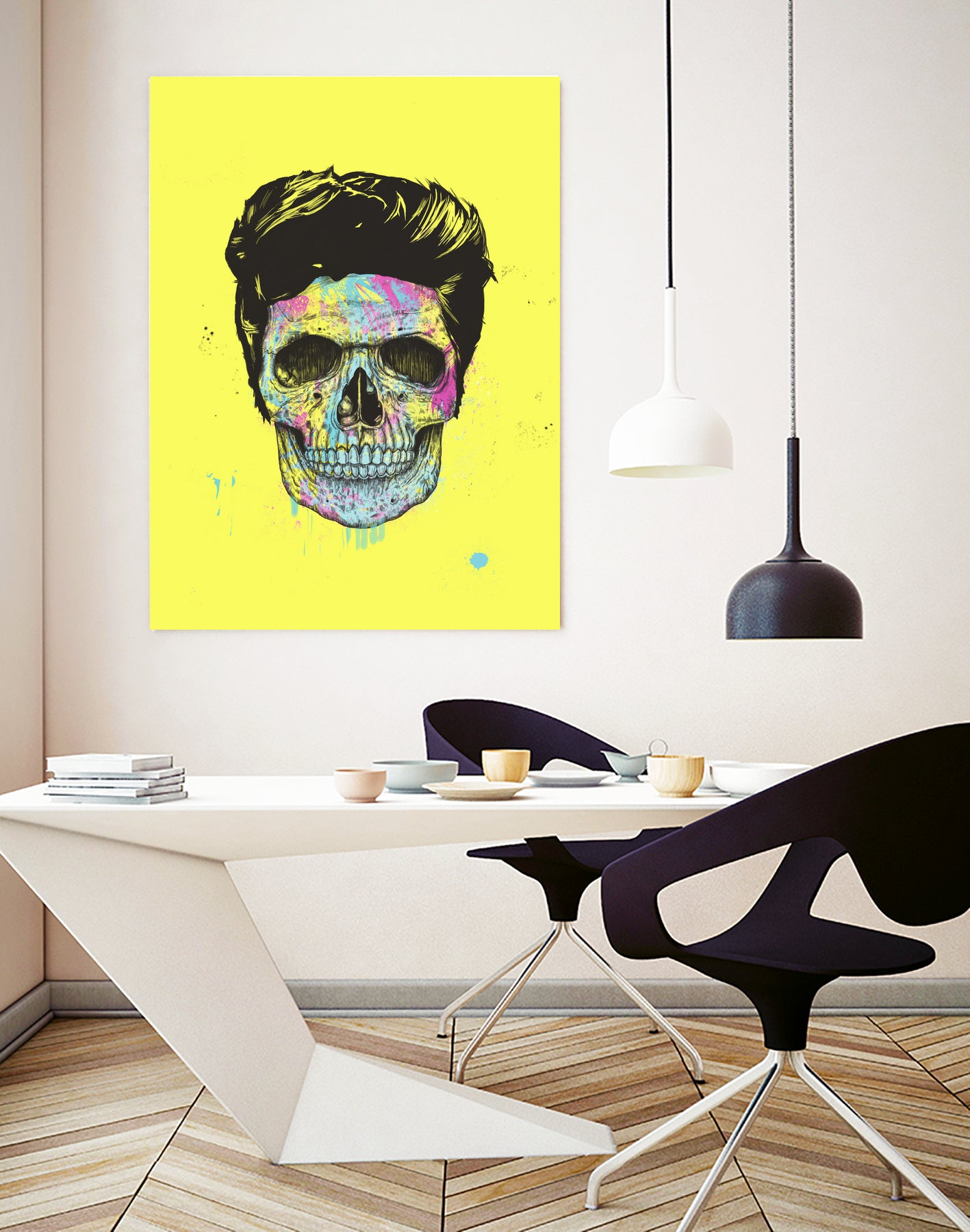 Color your death by Solti Balázs on GIANT ART - yellow digital painting