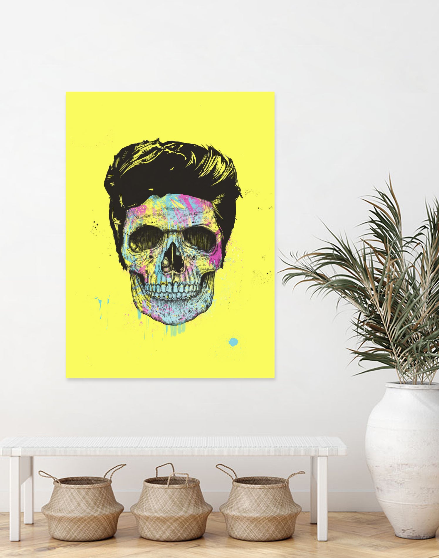 Color your death by Solti Balázs on GIANT ART - yellow digital painting