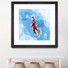 MICHAEL JORDAN by Athaillah Hudanul iman on GIANT ART - blue digital painting