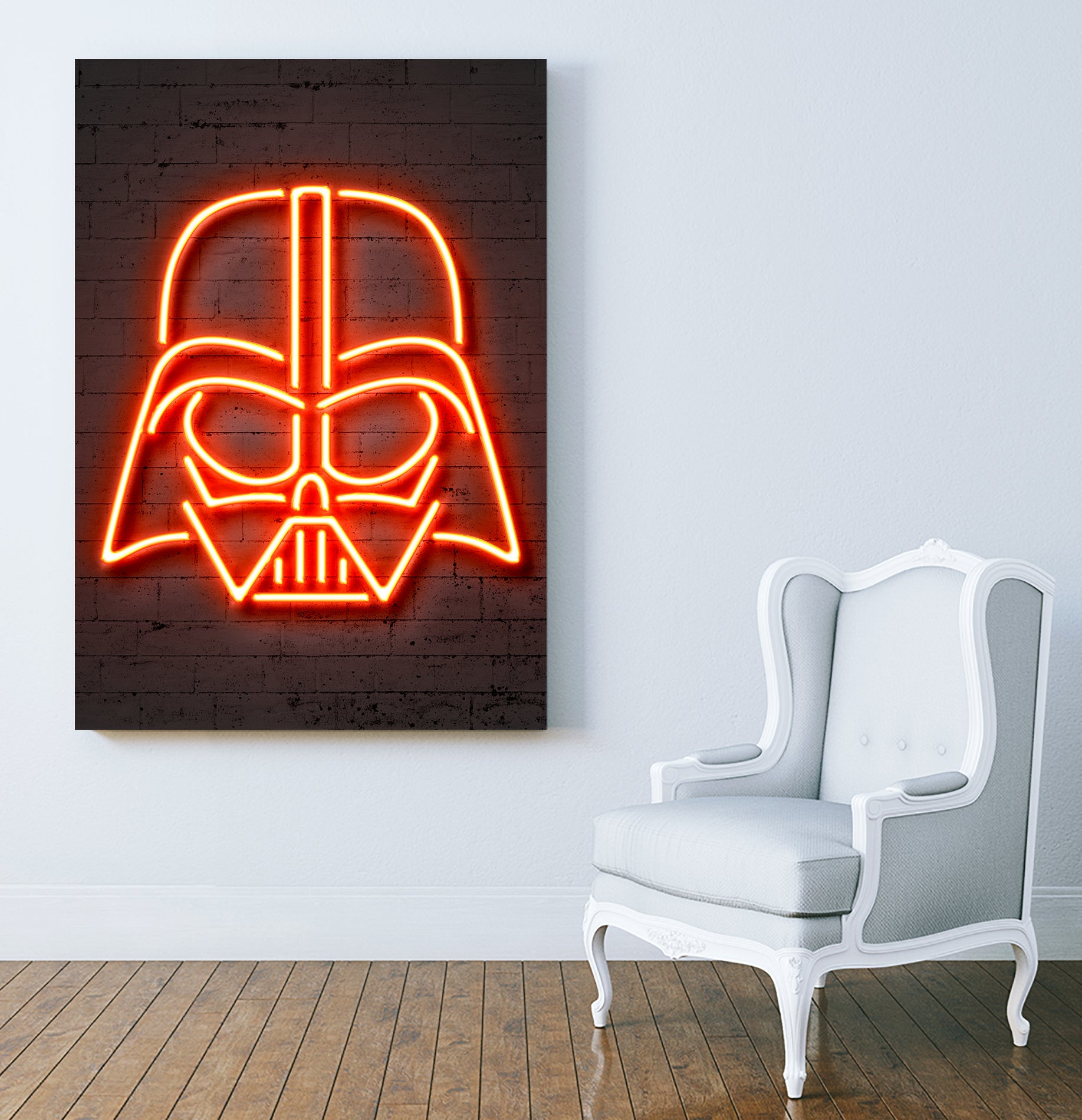 Darth Vader by Octavian Mihai Mielu on GIANT ART - red 3d art
