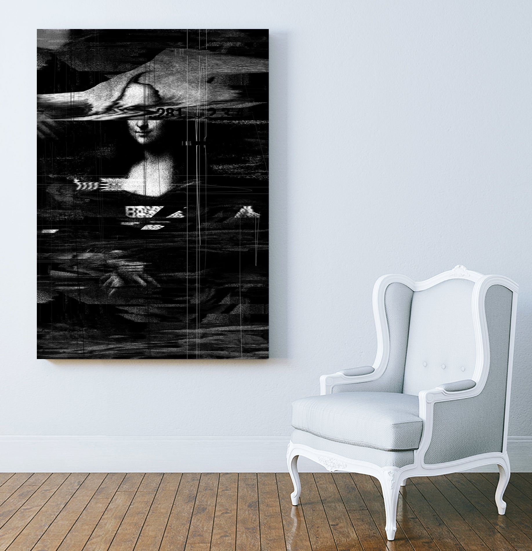 Mona Lisa by Francis Mi Oza on GIANT ART - black photo manipulation