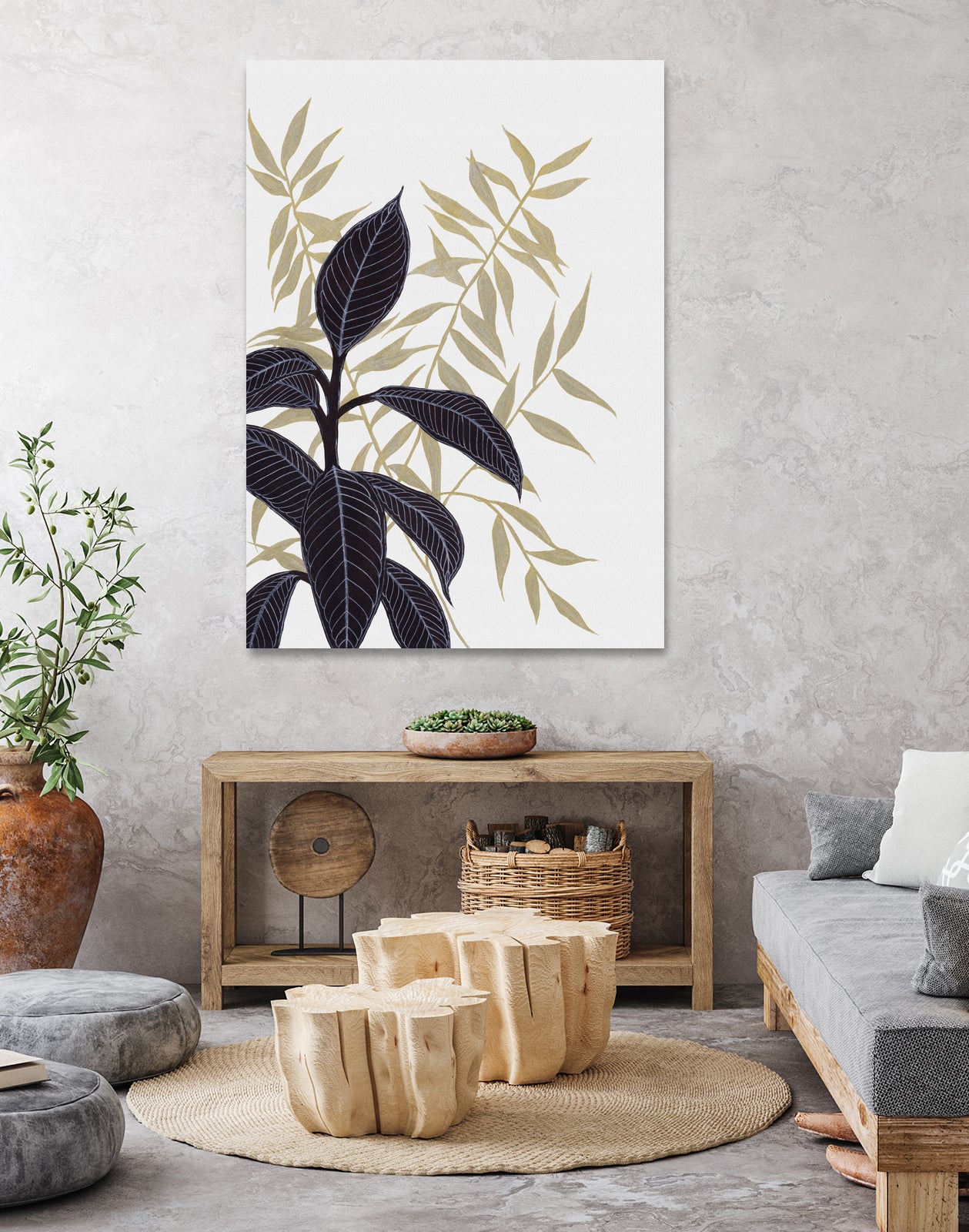 Bontanical 05 by Christina Shek on GIANT ART - black digital painting