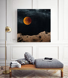 Bloodmoon Fantasy by Dirk Wüstenhagen on GIANT ART - blue photo manipulation