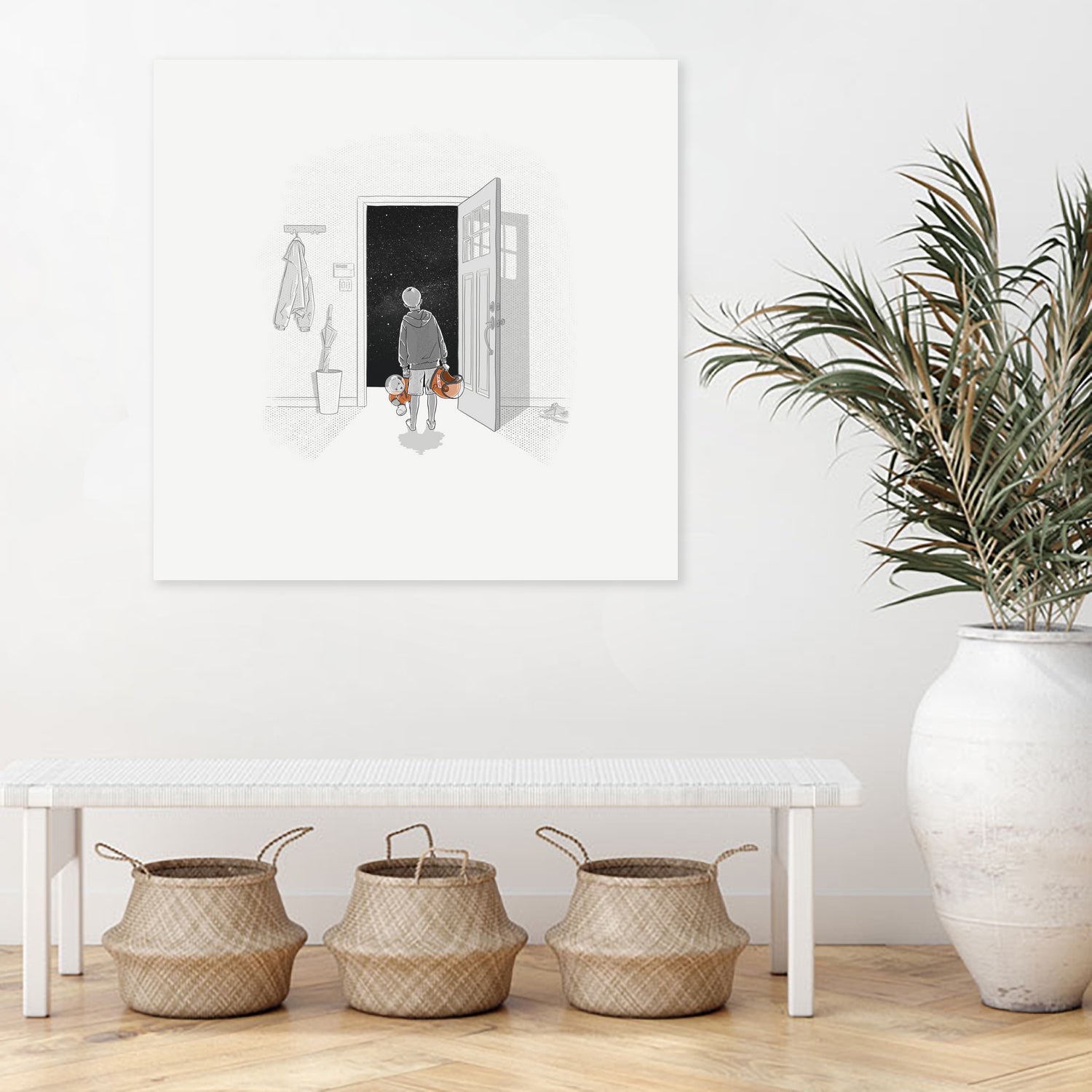 Space Oddity by Jason Ratliff on GIANT ART - white digital painting
