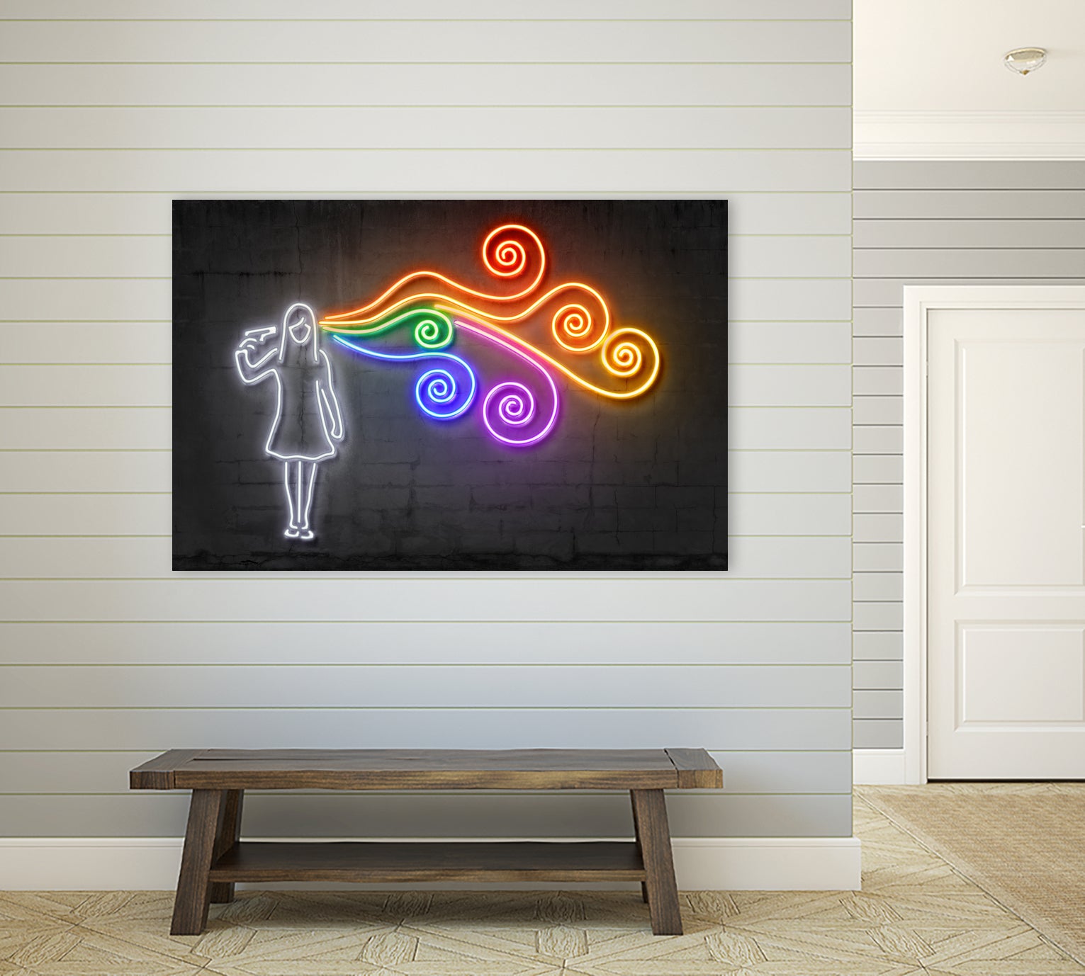 The dark side of mind by Octavian Mihai Mielu on GIANT ART - orange 3d art