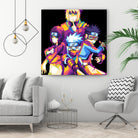 kakashi tim by saidi say on GIANT ART - black digital painting