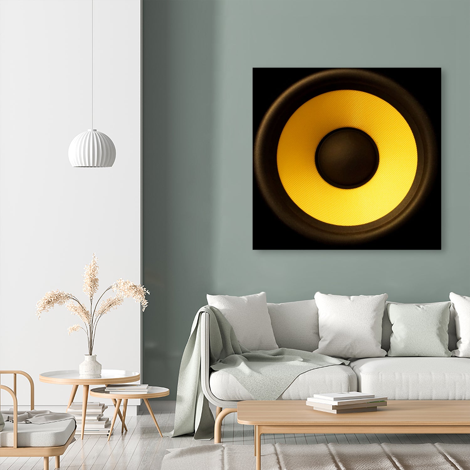 BASS by FREDERIC SMEETS on GIANT ART - yellow photo manipulation