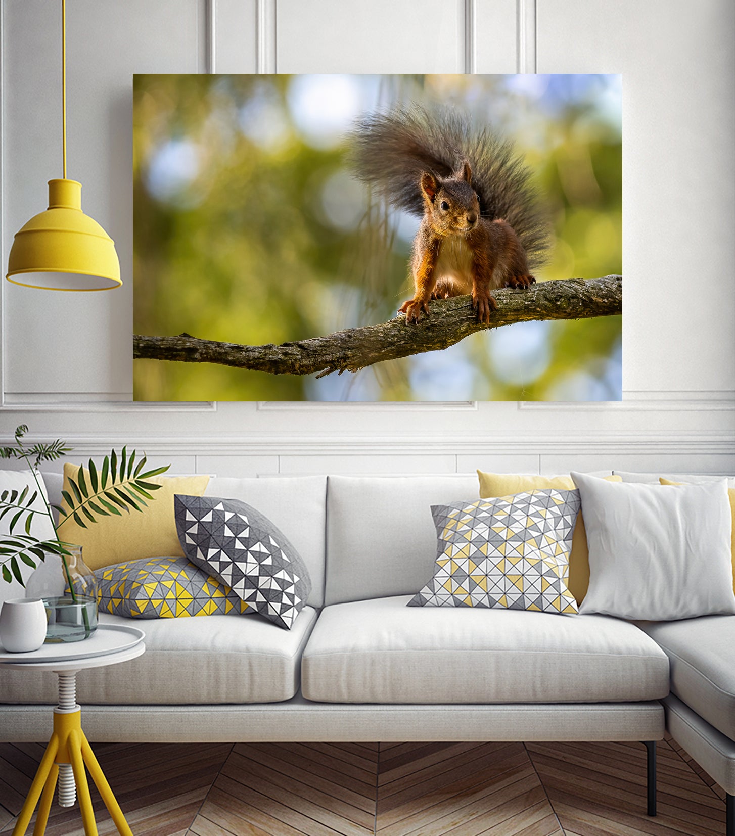 Ecureuil by NICOLAS GROFFAL on GIANT ART - brown photo illustration