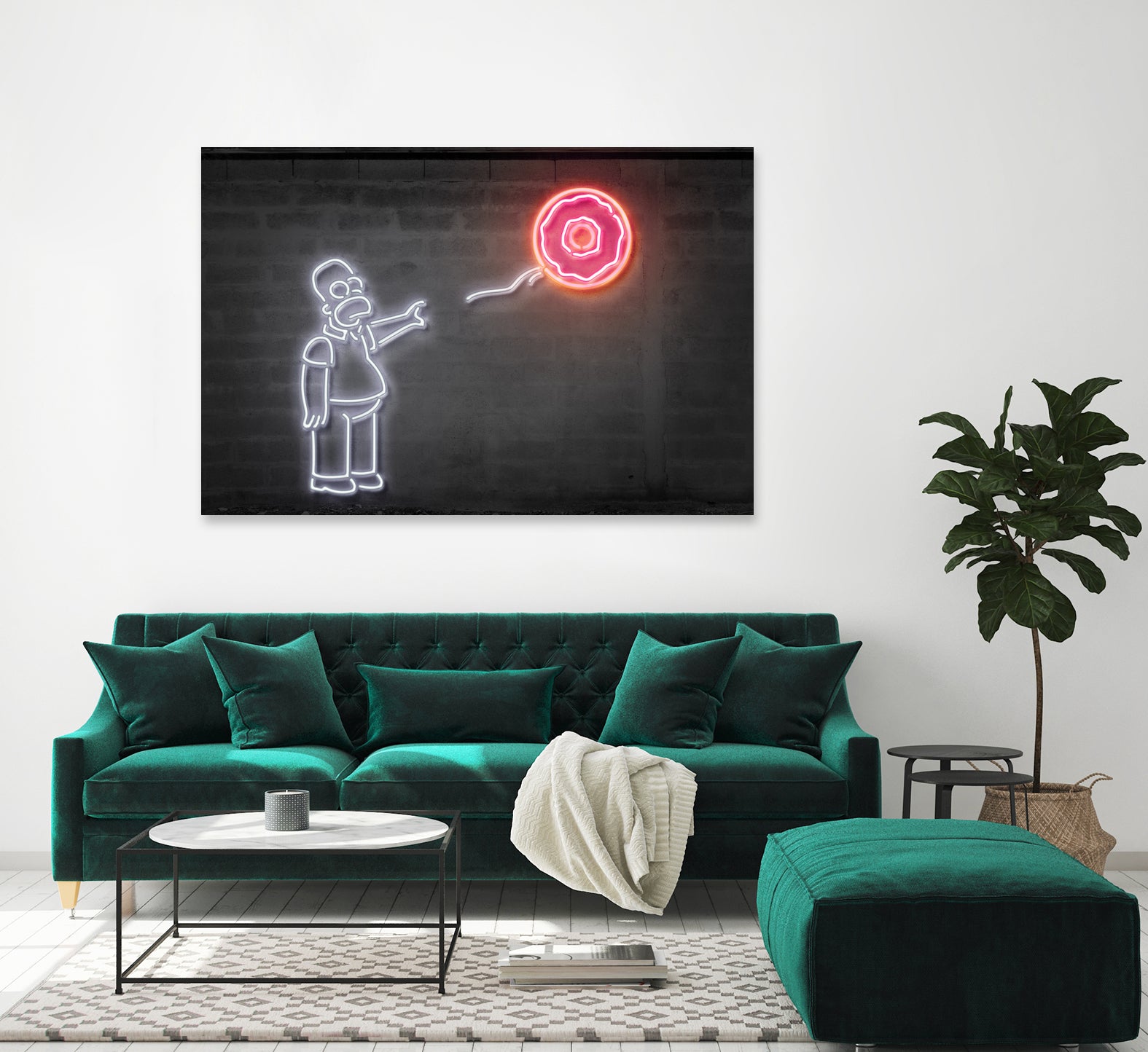 Donut balloon by Octavian Mihai Mielu on GIANT ART - pink 3d art