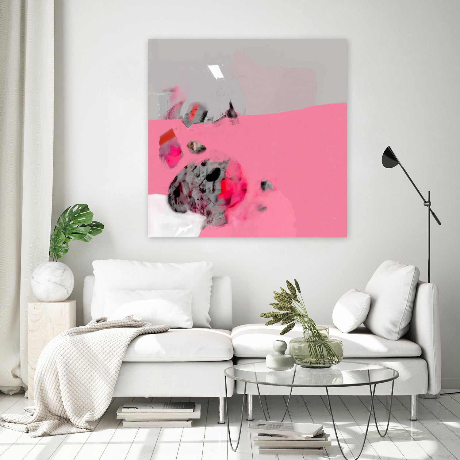 Volonté, by Octal Pixel on GIANT ART - pink digital painting