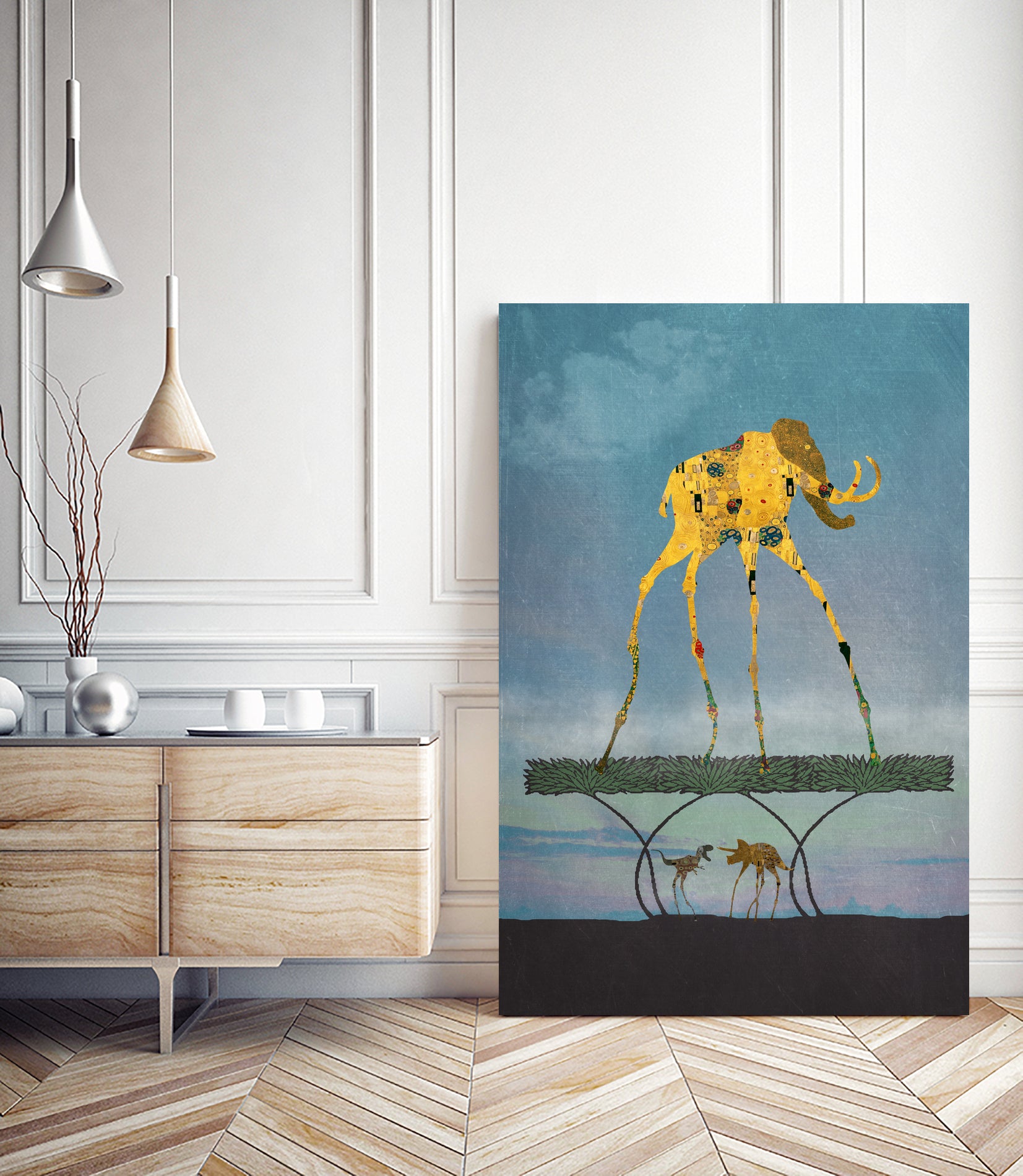 Dalimt Prehistoric Fantasy by Belle Flores on GIANT ART - mixed media