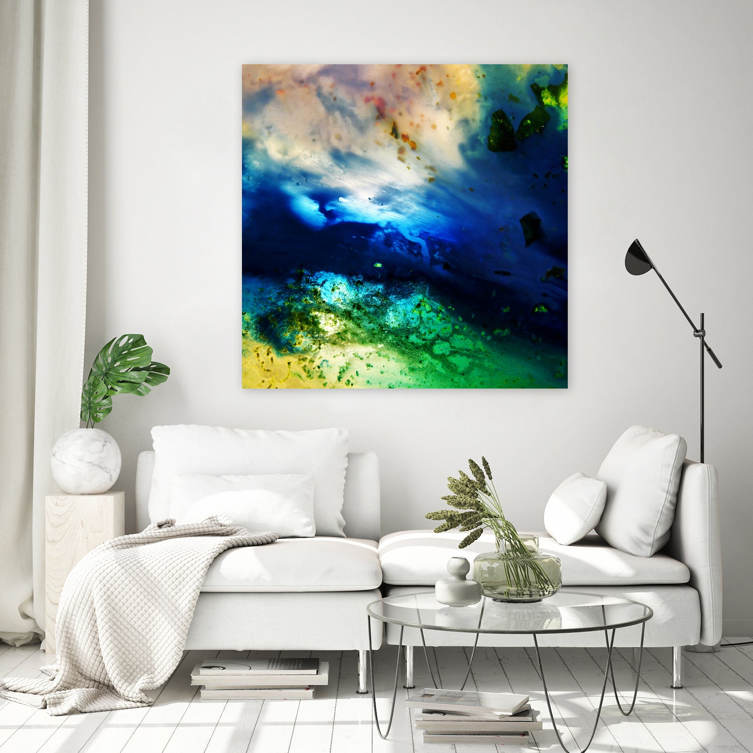 Under the sea by Pierre Mahieu on GIANT ART - blue digital painting