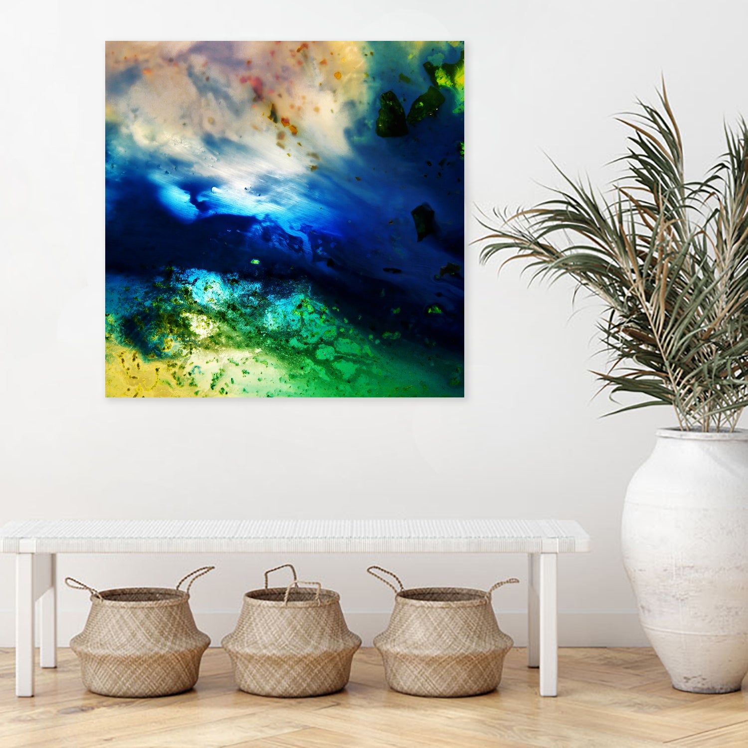 Under the sea by Pierre Mahieu on GIANT ART - blue digital painting