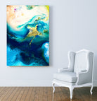 Before the Storm by Pierre Mahieu on GIANT ART - green digital painting