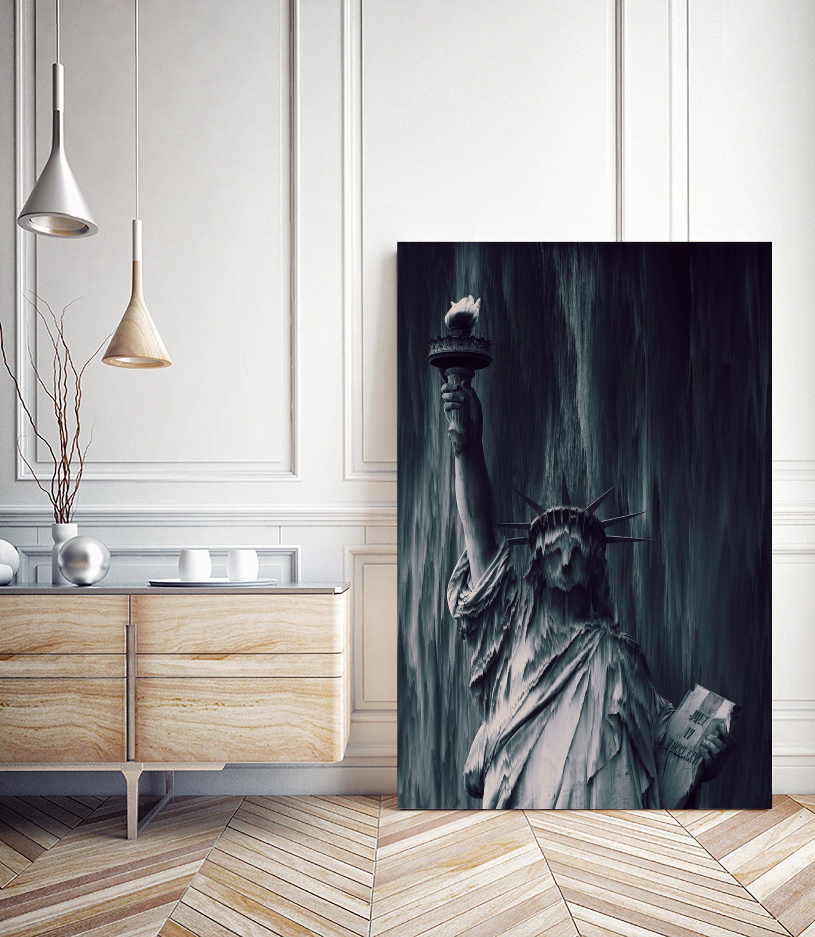 Statue of Misery by Totis Raphael on GIANT ART - green processing/programming