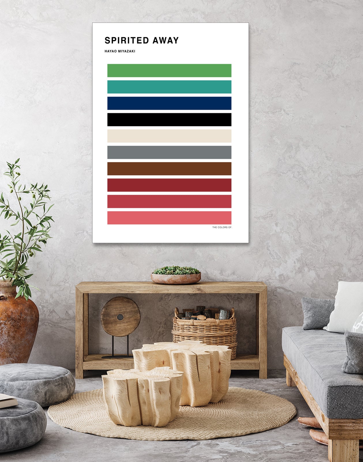 The Colors of Spirited Away by Hyo Kim on GIANT ART - black digital drawing