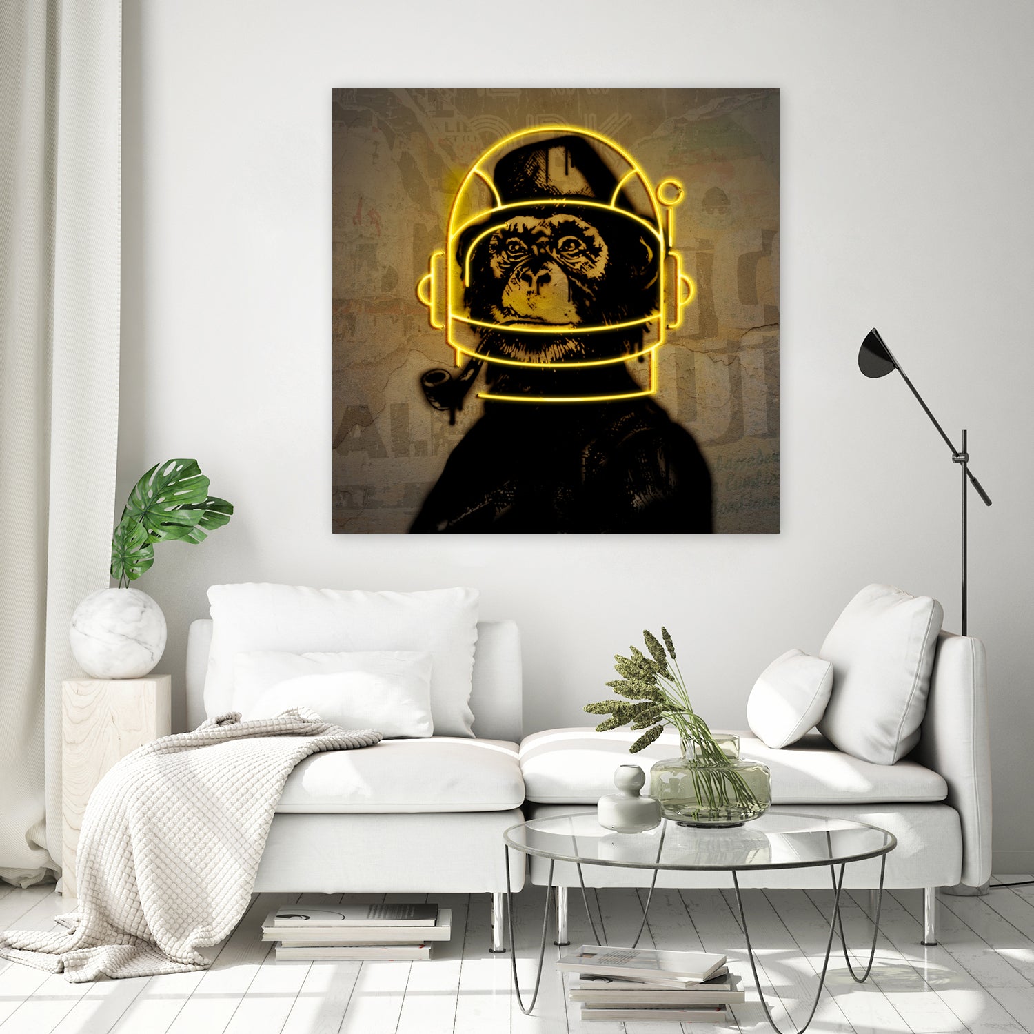 D.A STREET 3 by Danilo de Alexandria on GIANT ART - yellow digital painting