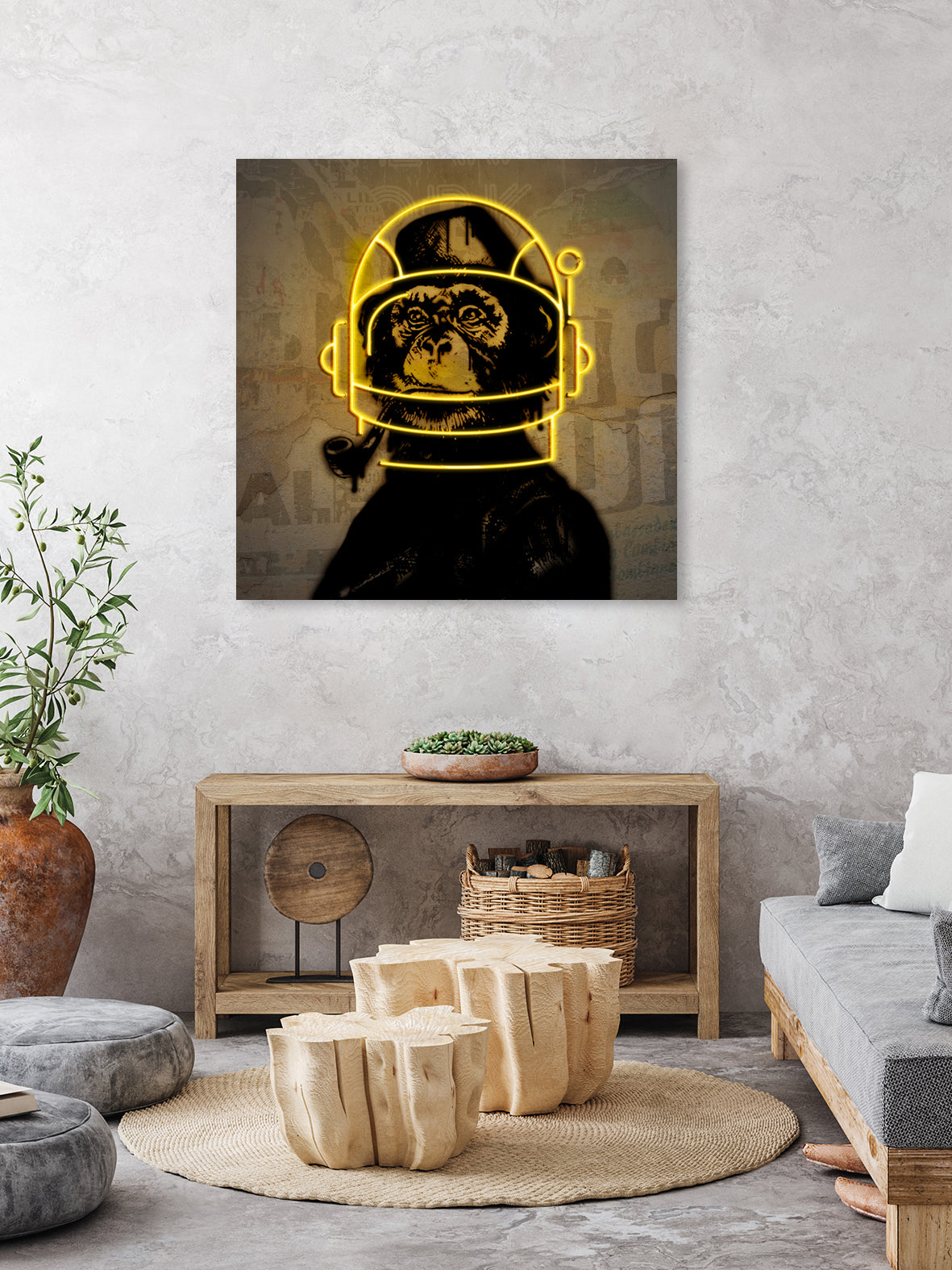 D.A STREET 3 by Danilo de Alexandria on GIANT ART - yellow digital painting