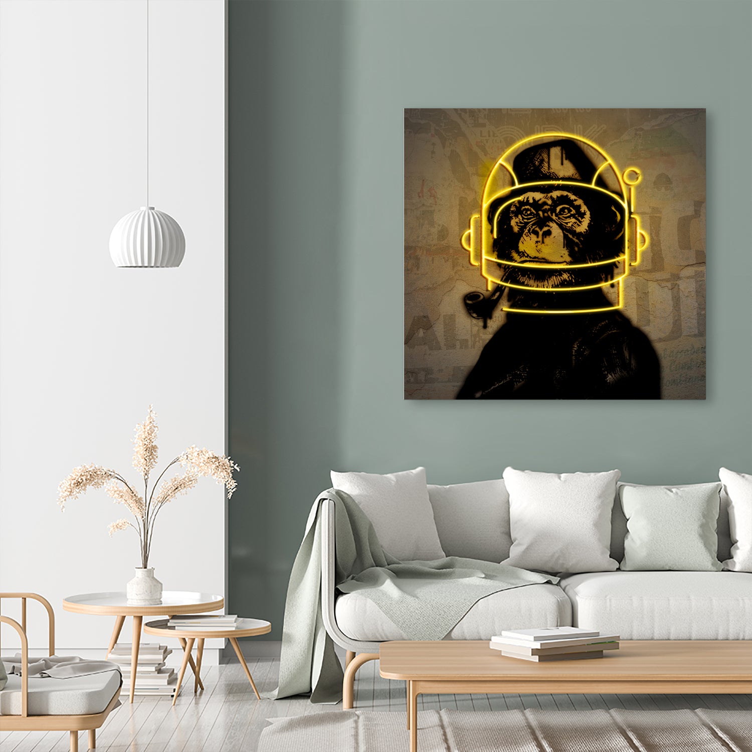 D.A STREET 3 by Danilo de Alexandria on GIANT ART - yellow digital painting