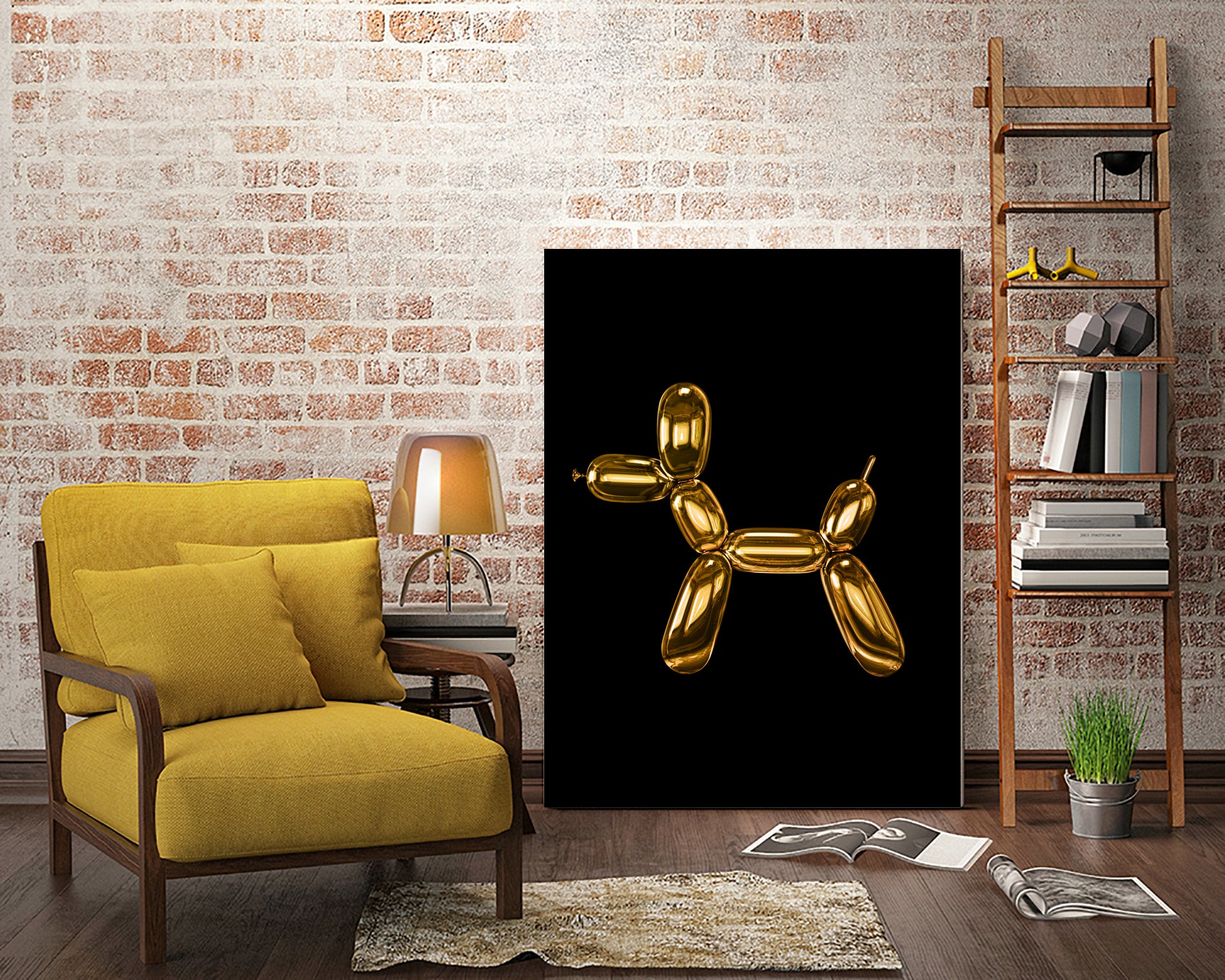 D.A STREET 8 by Danilo de Alexandria on GIANT ART - yellow digital painting