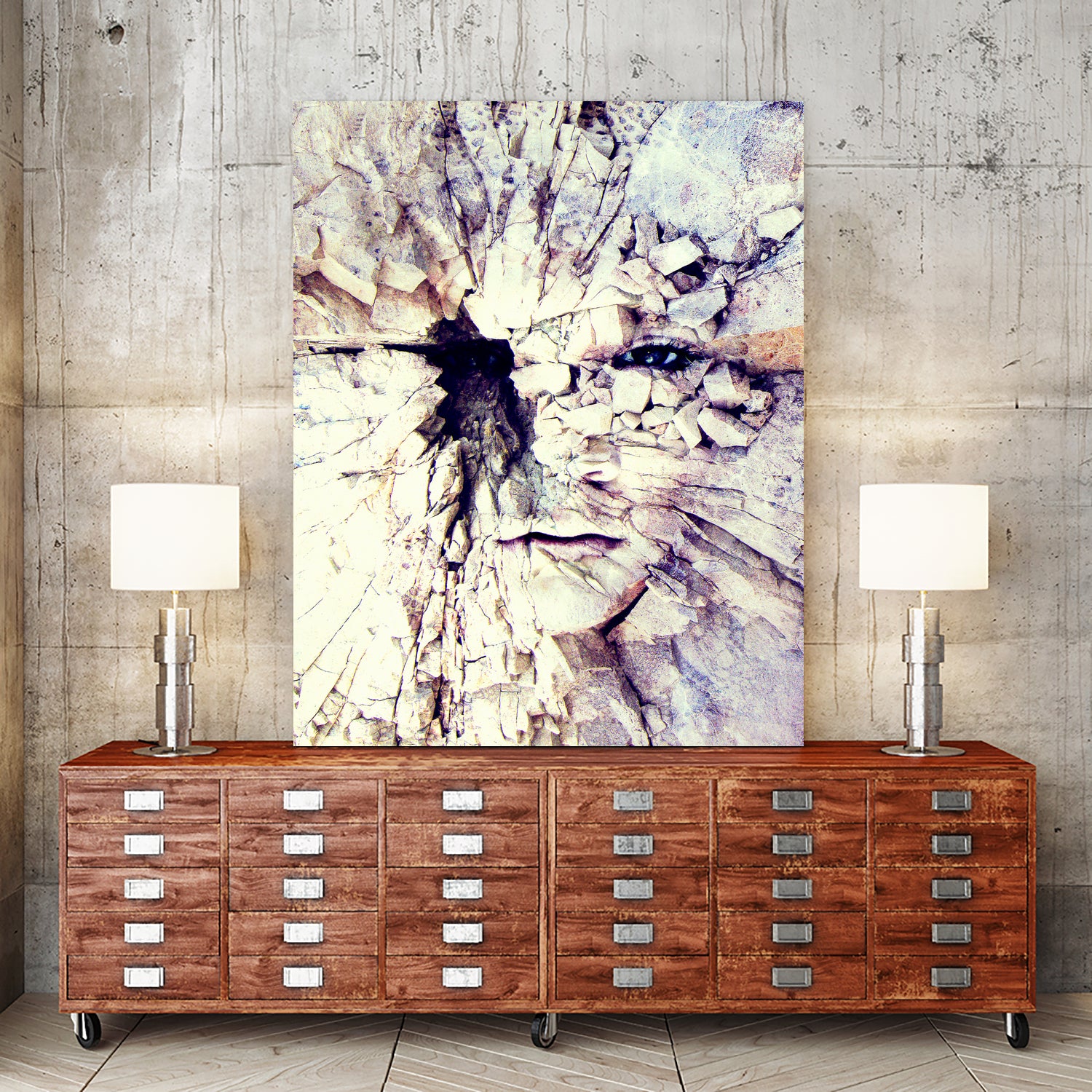 Bleak world of absent law by Richard Davis on GIANT ART - gray photo manipulation