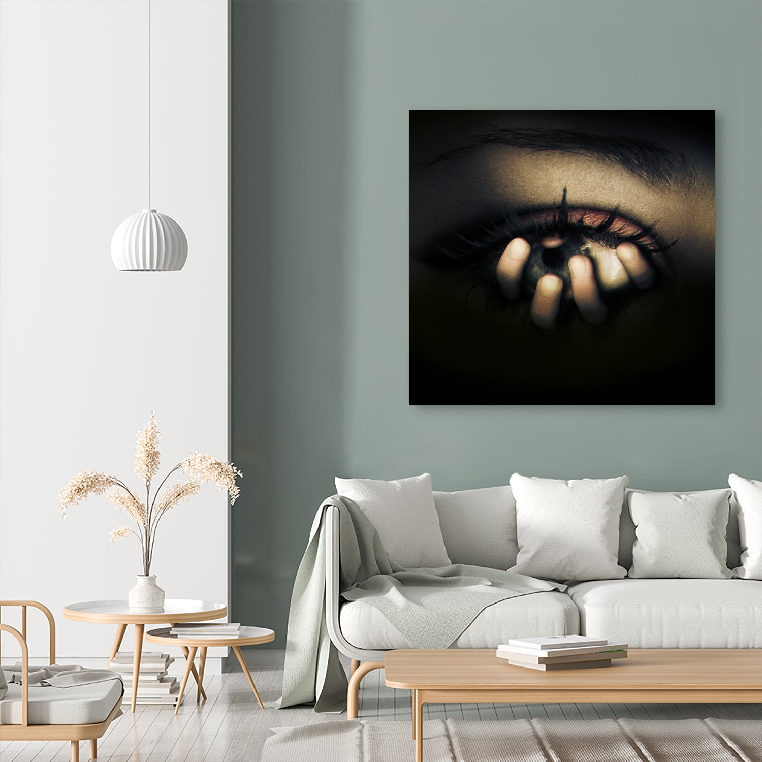 Out of Mein Eye by Richard Davis on GIANT ART - brown photo manipulation