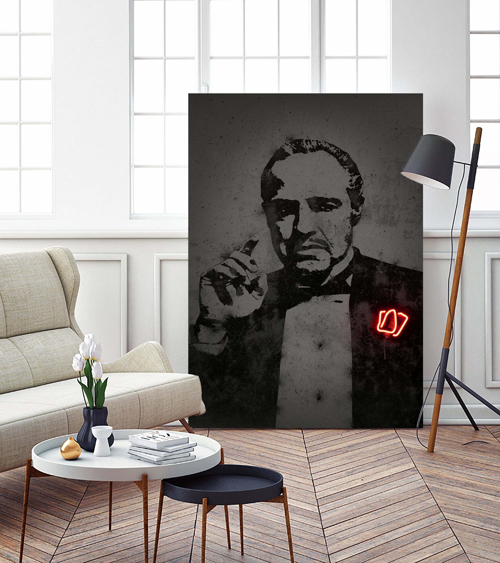 The Godfather by Octavian Mihai Mielu on GIANT ART - black digital drawing
