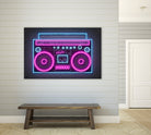 Boom Box by Octavian Mihai Mielu on GIANT ART - pink digital drawing