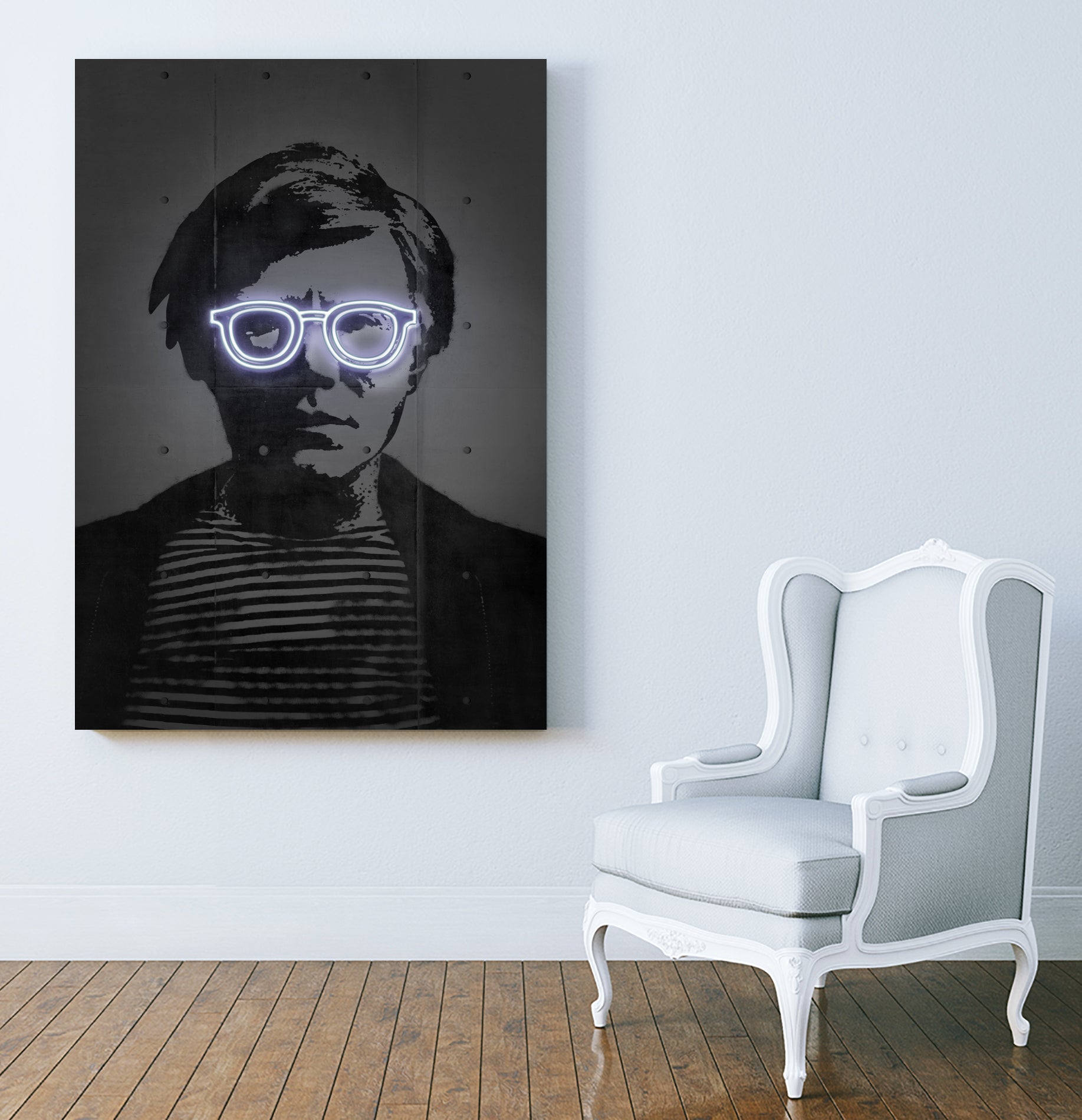 Warhol by Octavian Mihai Mielu on GIANT ART - white digital drawing