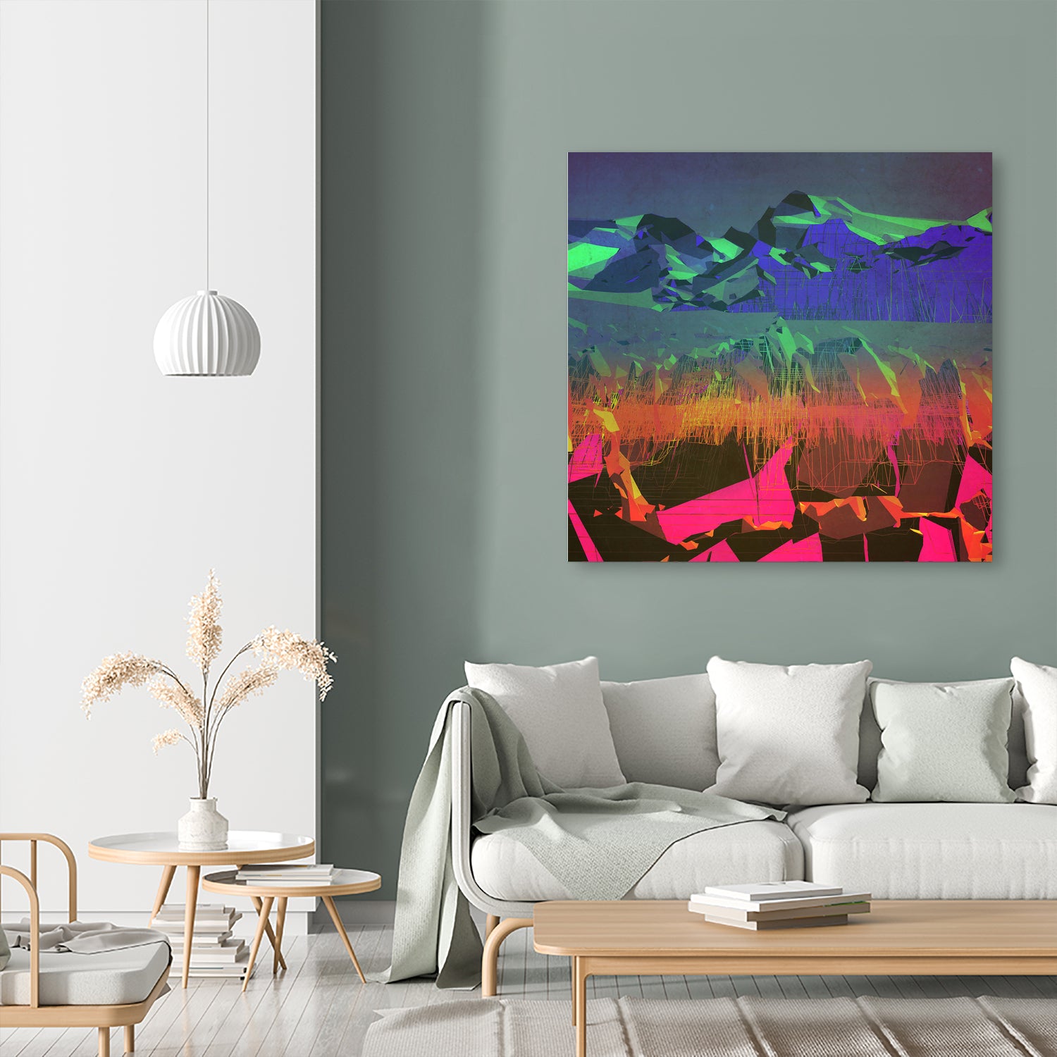 Do They Dream by Jamison Gish on GIANT ART - blue digital painting