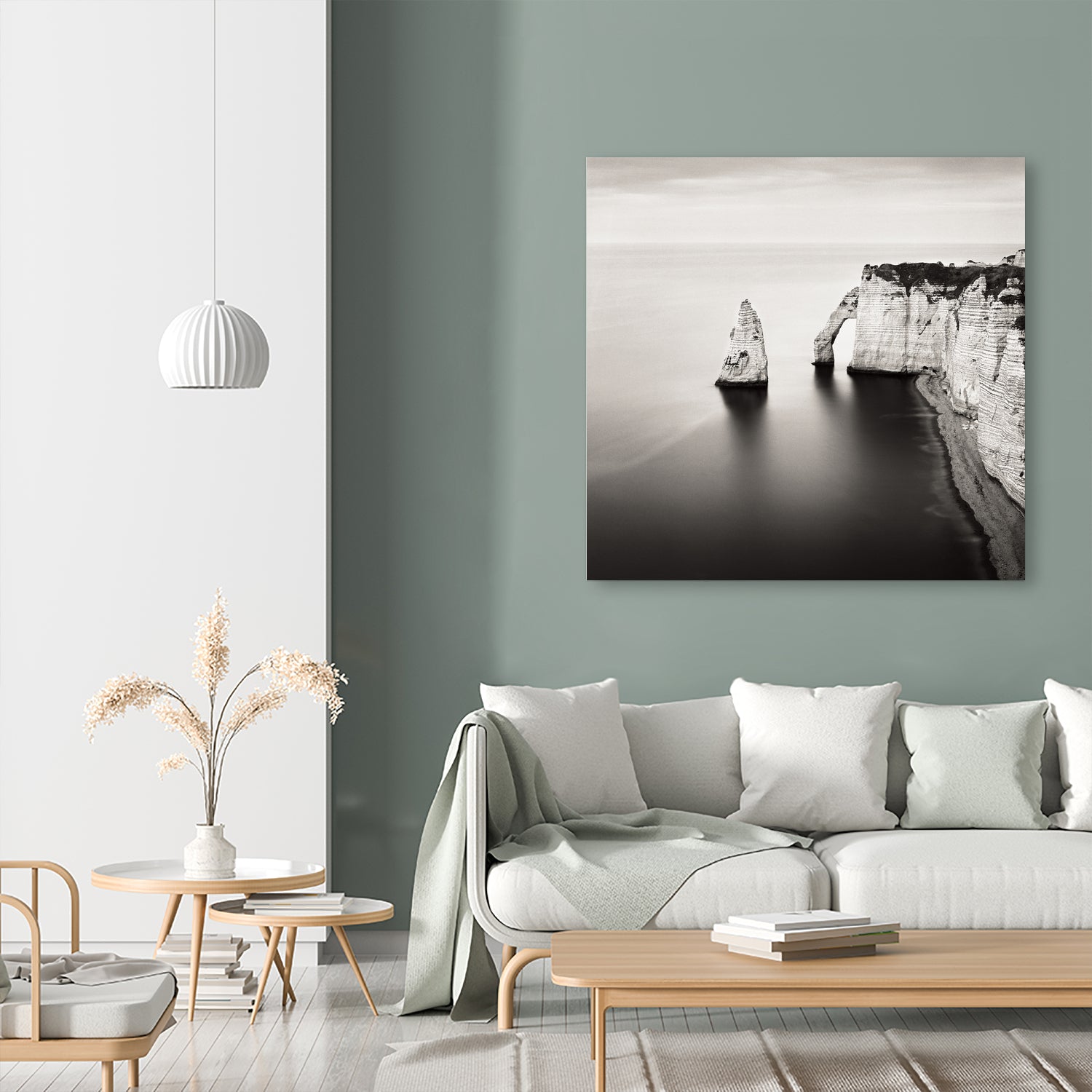 Falaise d'Aval Etretat Study I by Rafal Krol on GIANT ART - black photo illustration