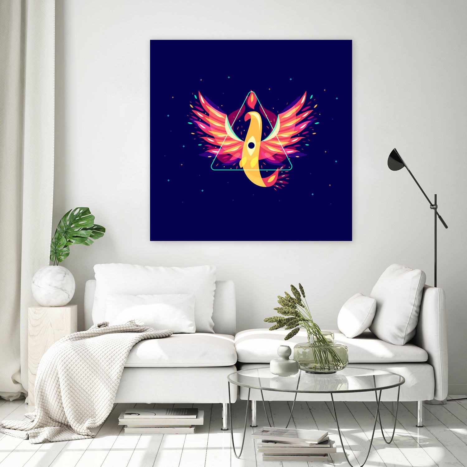 Mythical Phoenix by Ilya Shapko on GIANT ART - orange character design
