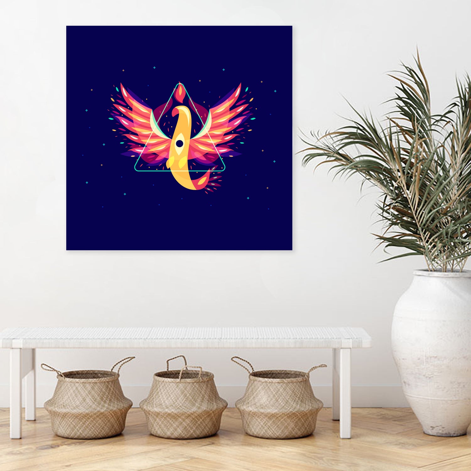 Mythical Phoenix by Ilya Shapko on GIANT ART - orange character design