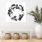 Black Orchid by Viktoria Sevastyanova on GIANT ART - white typography