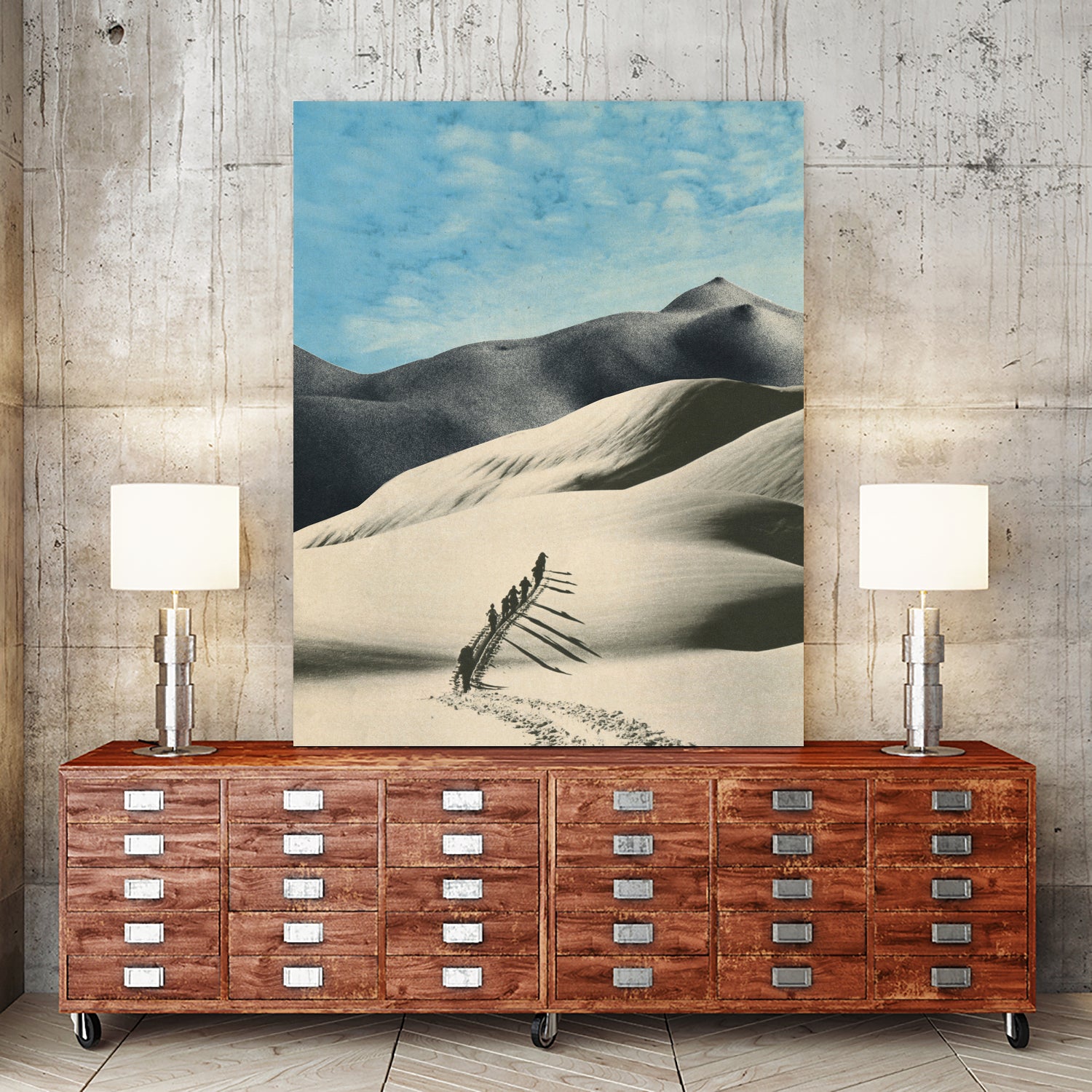 The Big Push by Sammy Slabbinck on GIANT ART - photo illustration