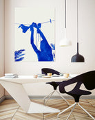 Blue Nude Vacay Matisse by Uma Gokhale on GIANT ART - blue digital painting
