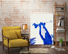 Blue Nude Vacay Matisse by Uma Gokhale on GIANT ART - blue digital painting