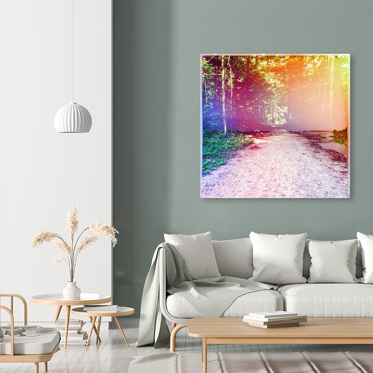 Path by Deb Schmill on GIANT ART - fuchsia photo manipulation