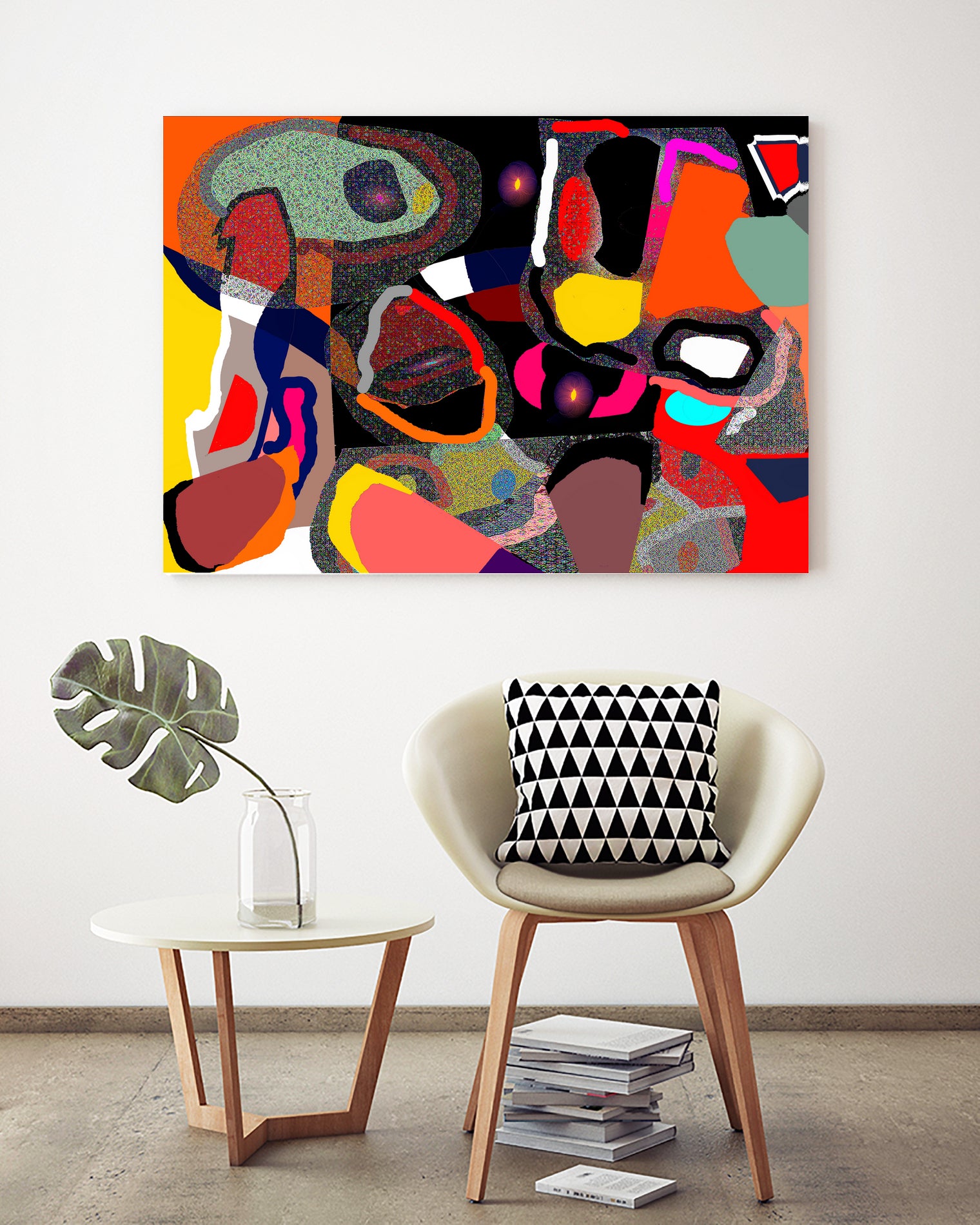 Inocencia en Colores by Gilberto Jose Alexander Moreno on GIANT ART - red digital painting