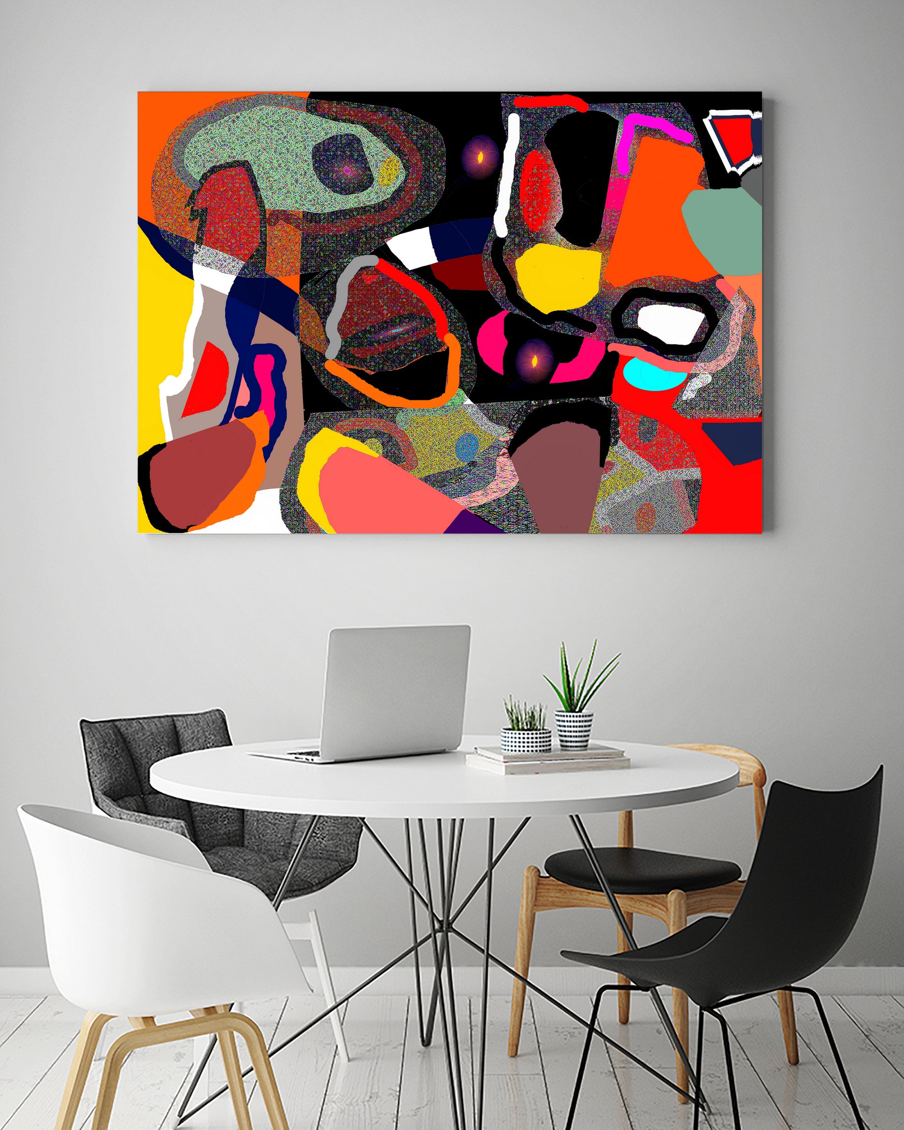 Inocencia en Colores by Gilberto Jose Alexander Moreno on GIANT ART - red digital painting