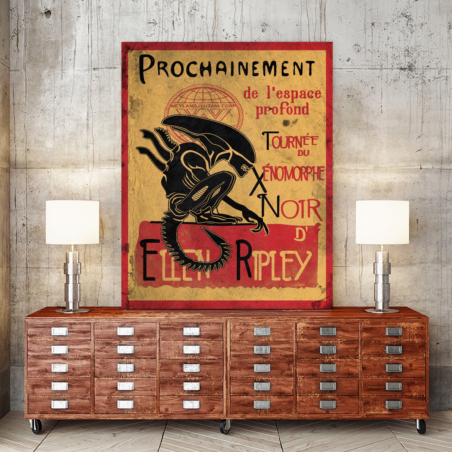 Tournee du Xenomorphe Noir by Pedro Baschwitz Zaragoza on GIANT ART - black digital drawing