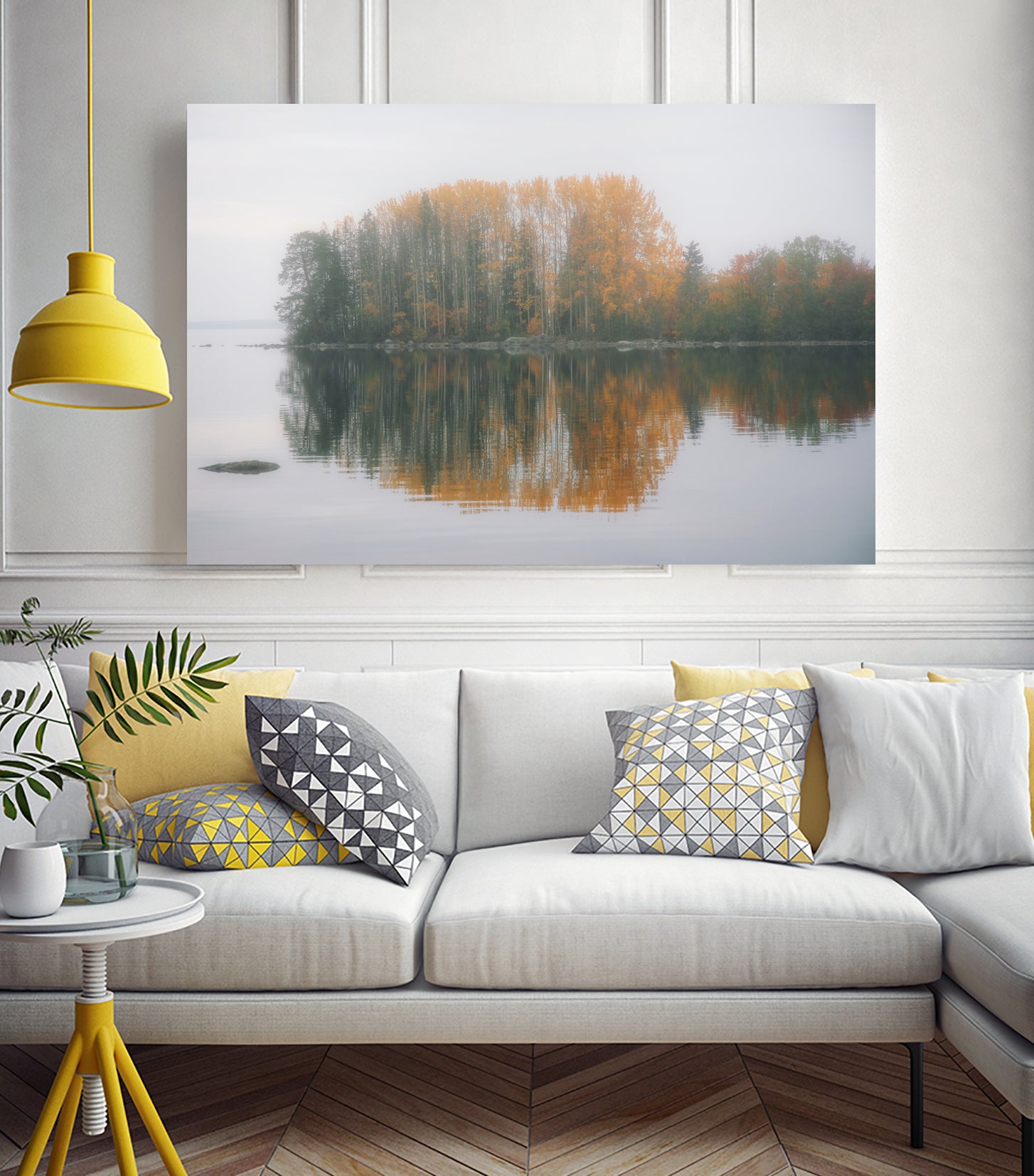 Reflection by I Bjork on GIANT ART - orange photo illustration