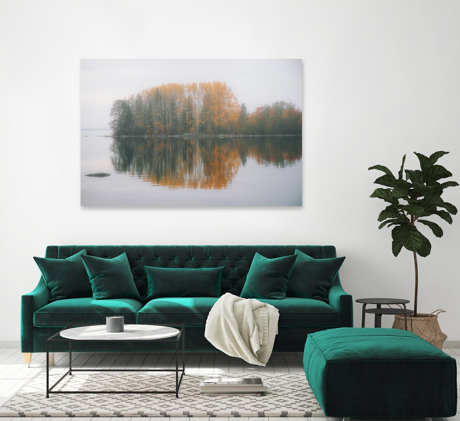 Reflection by I Bjork on GIANT ART - orange photo illustration