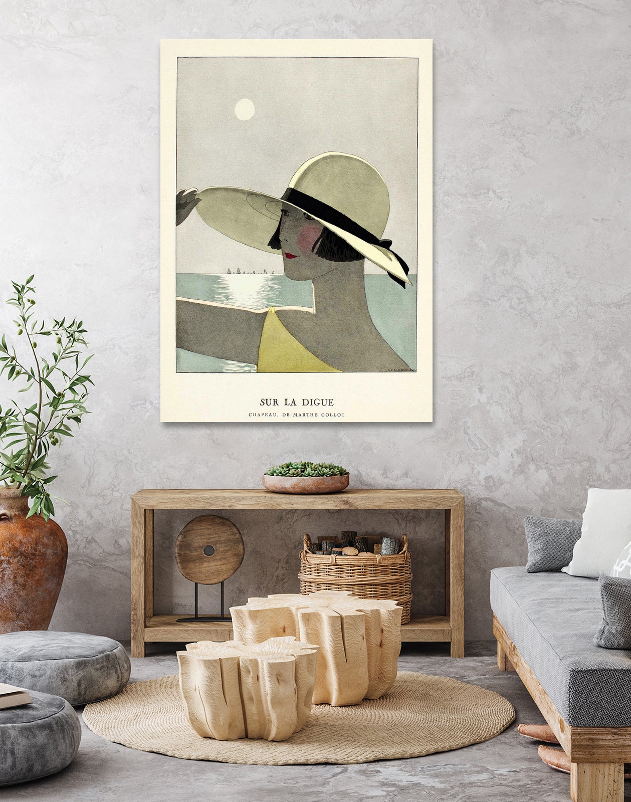 Sur la digue - Marty by Denver Dhlamini on GIANT ART - white digital painting