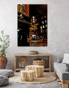 bar sign east village by Anthony Knott on GIANT ART - black photo manipulation